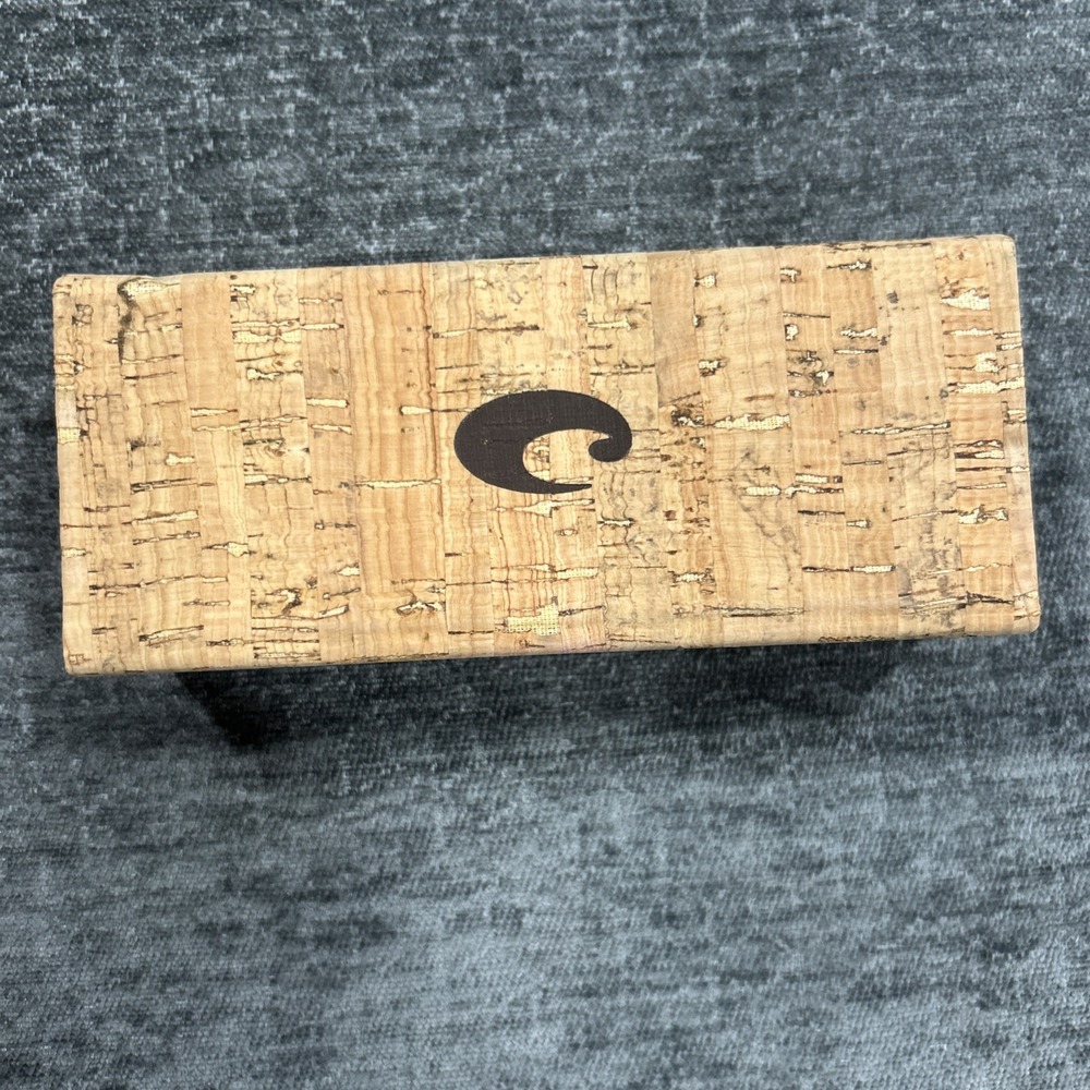 Costa Cork Hard Case for Glasses & Sunglasses Brown Unisex Storage Box